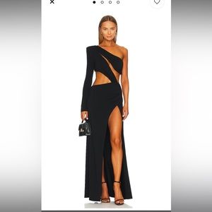 Juanita Maxi Dress in Black
NBD size XS